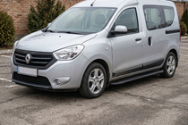 Renault Dokker 2013-2022 Seitenschweller Bosphorus Black (2 Stk., Aluminium) Foto 1