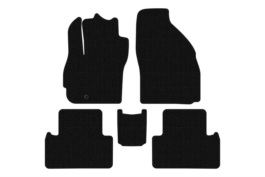 Mazda 5 2005-2009 Gummimatten Carsuit (2 Reihen, 7-Sitzer, schwarz) Image