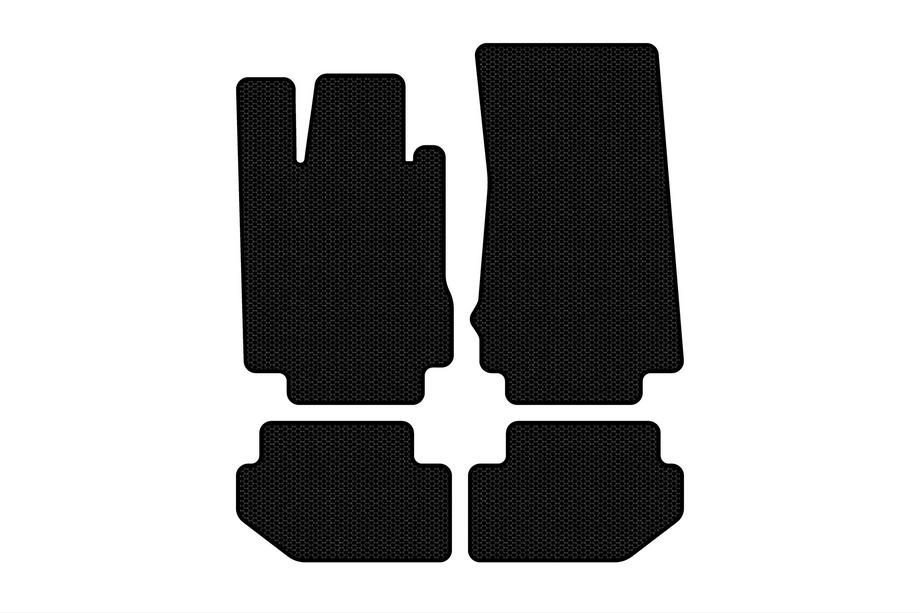 Mercedes CL-class C215 1999-2006 Gummimatten Carsuit (Schwarz) Image