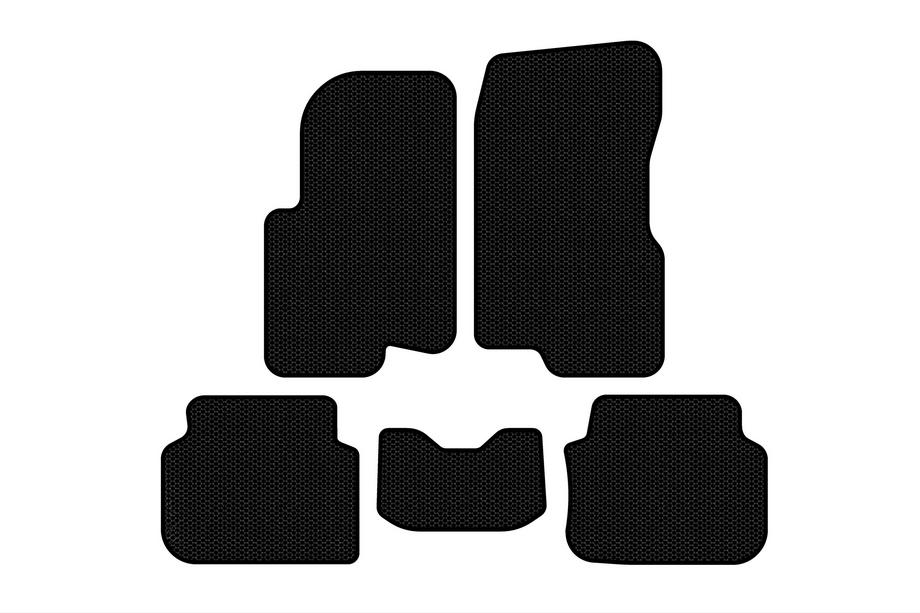Smart 1998-2007 Gummimatten Carsuit (2003-2007, Forfour, Schwarz) Image