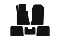 Mercedes E-class W124 1984–1997 Gummimatten Carsuit (SD, schwarz) Foto 1