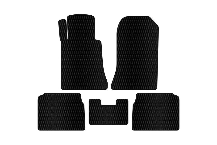 Mercedes E-class W124 1984–1997 Gummimatten Carsuit (SD, schwarz) Image