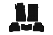 Mercedes C-class W202 1993-2001 Gummimatten Carsuit (SD, schwarz) Foto 1