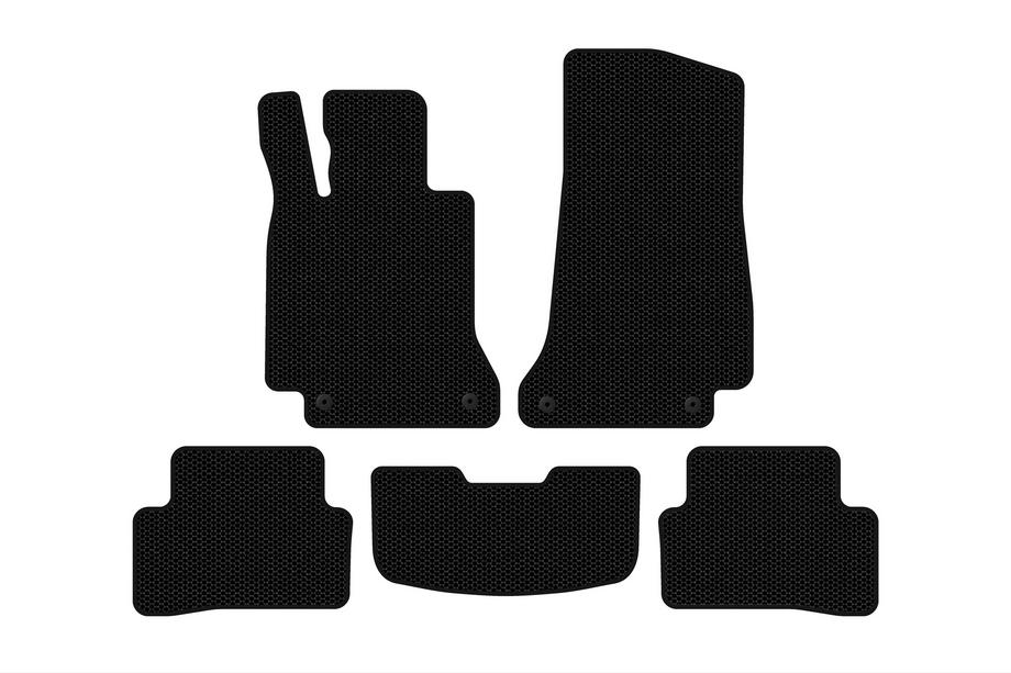 Mercedes C-class W205 2014-2021 Gummimatten Carsuit (SD, schwarz) Foto 1