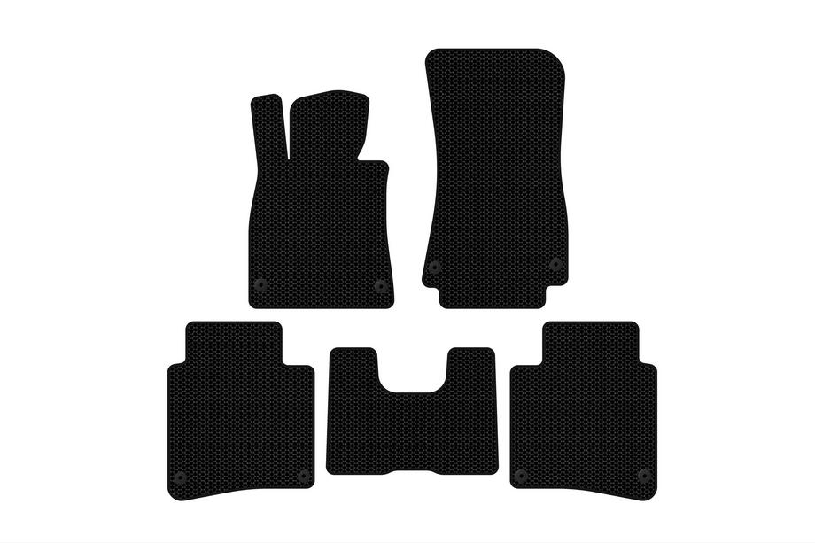 Mercedes S-class W222 2013-2022 Gummimatten Carsuit (2017-2020, SD, Langversion, schwarz) Image