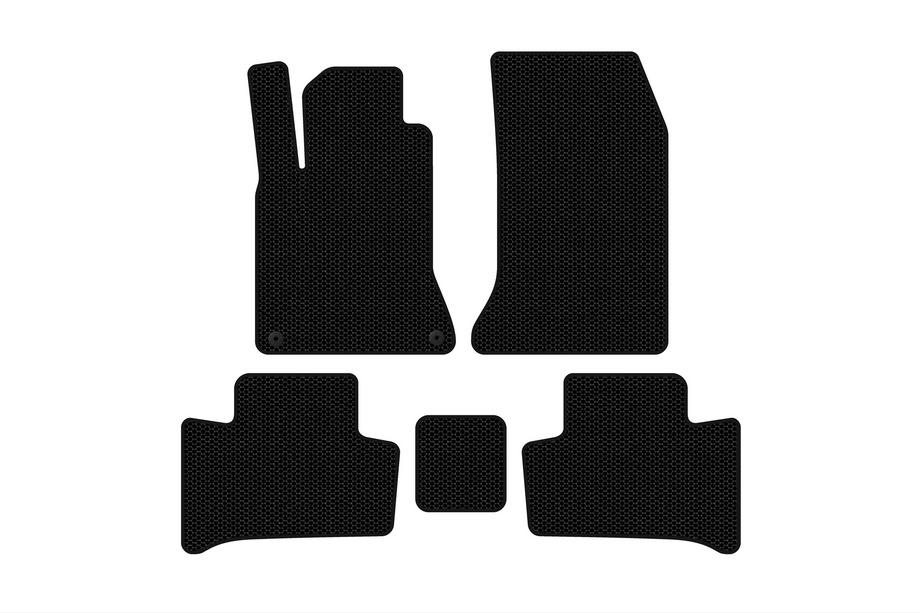 Mercedes B-class W246 2011-2018 Gummimatten Carsuit (2015-2018, Schwarz) Image