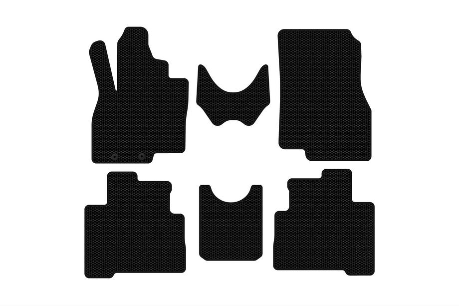 Mitsubishi Grandis 2003-2011 Gummimatten Carsuit (2 Reihen, schwarz) Image