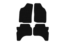 Mitsubishi L200 1996-2006 Gummimatten Carsuit (Schwarz) Foto 1
