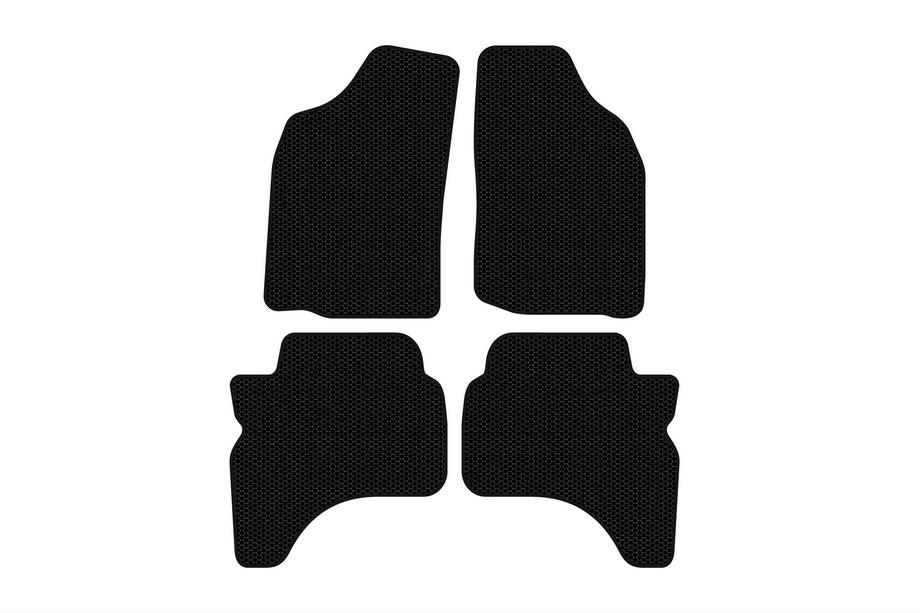 Mitsubishi L200 1996-2006 Gummimatten Carsuit (Schwarz) Image