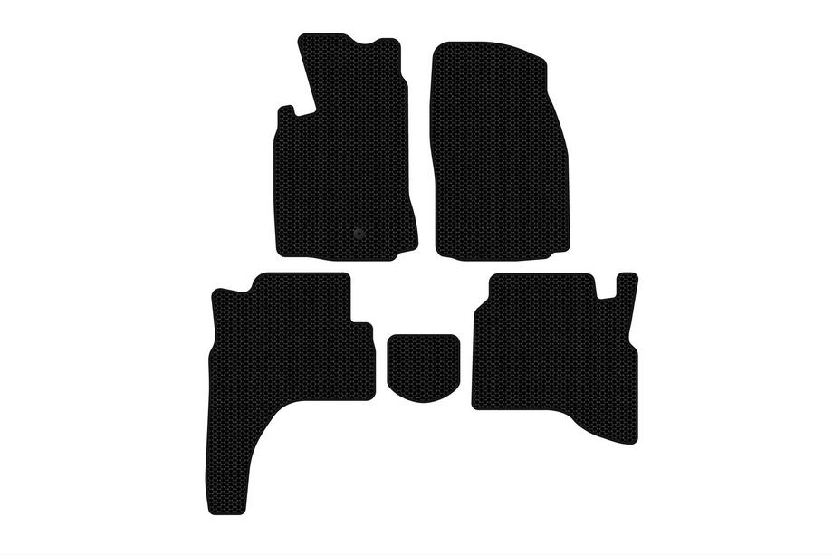 Mitsubishi Pajero Sport 1996-2007 Gummimatten Carsuit (Schwarz) Image
