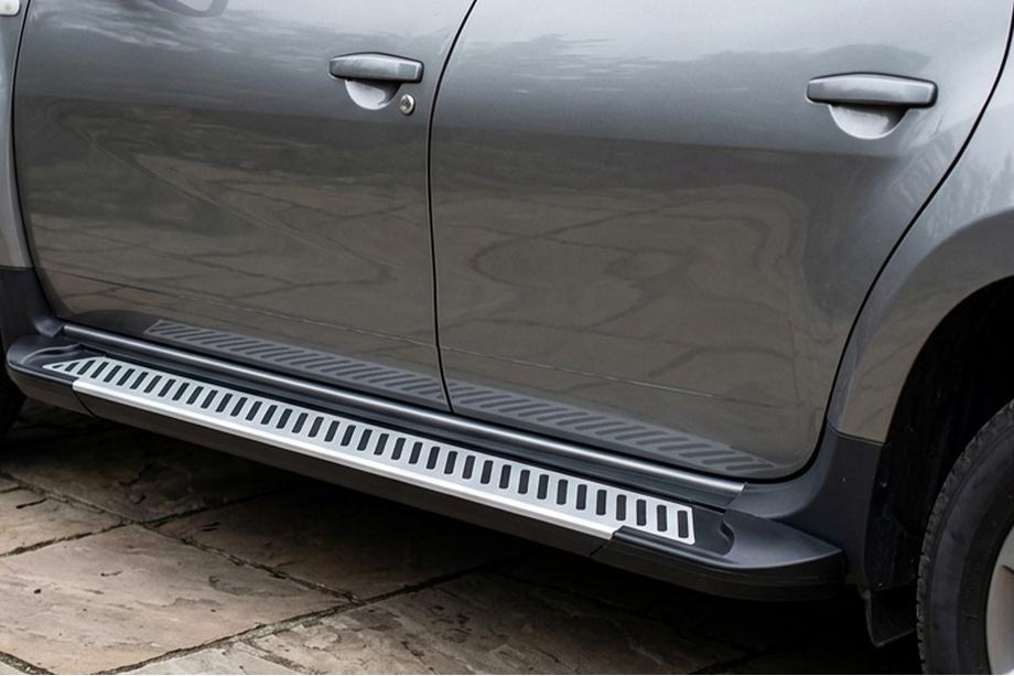 Dacia Duster 2008-2018 Seitenschweller Line (2 Stk., Aluminium) Image