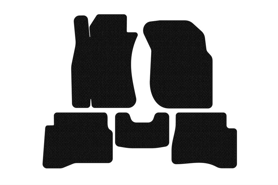 Nissan Almera N16 2000-2006 Gummimatten Carsuit (SD, schwarz) Image