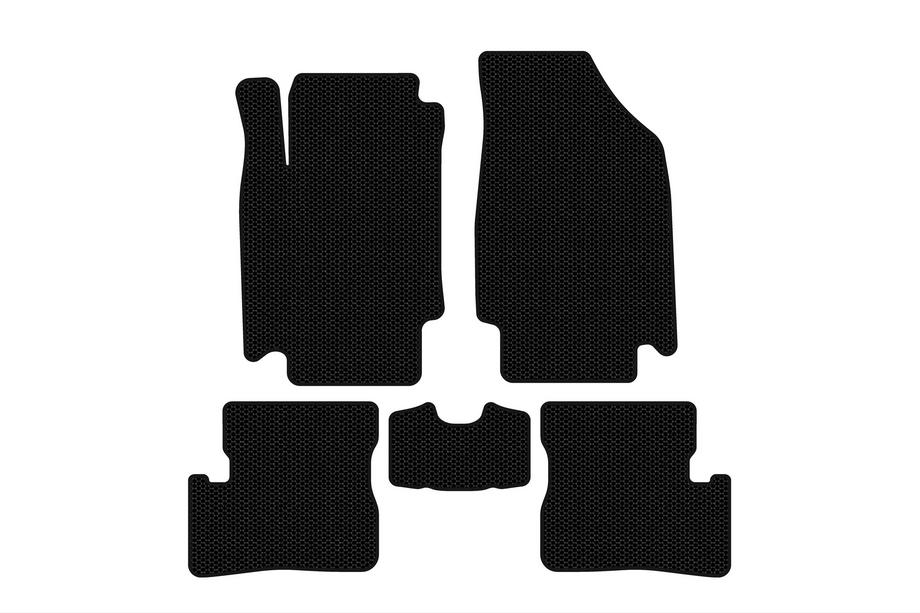 Nissan Micra K12 2003-2010 Gummimatten Carsuit (HB, schwarz) Image