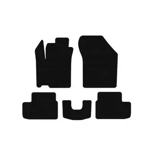 Gummimatten Carsuit (HB, schwarz)