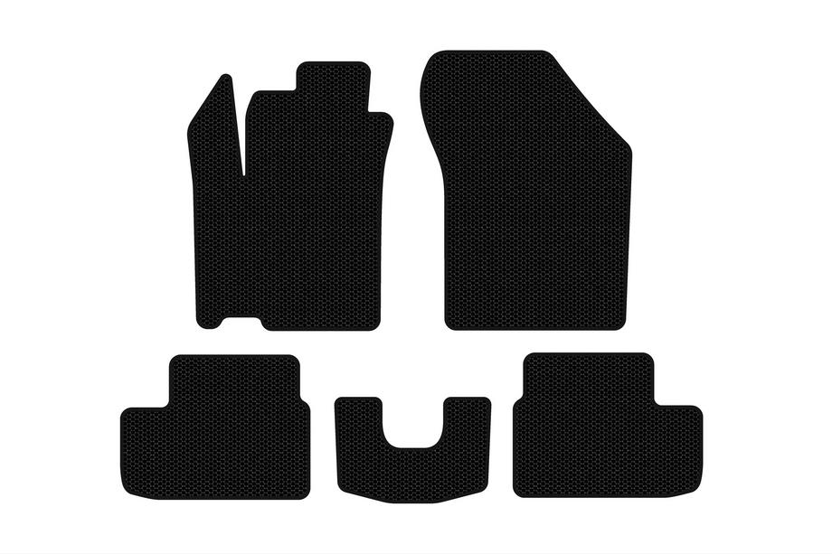 Opel Agila 2007-2015 Gummimatten Carsuit (HB, schwarz) Image