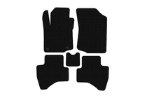 Peugeot 107 2005-2014 Gummimatten Carsuit (HB, schwarz) Foto 1