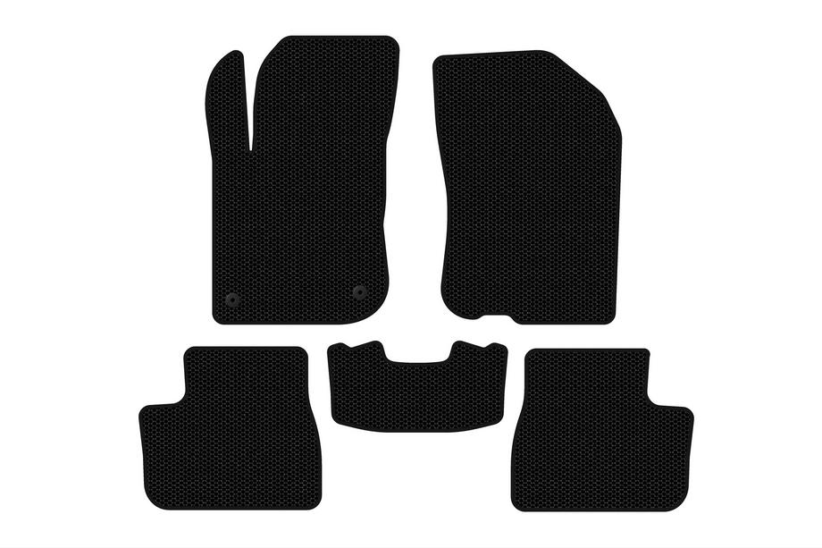 Peugeot 208 2012-2019 Gummimatten Carsuit (Schwarz) Image
