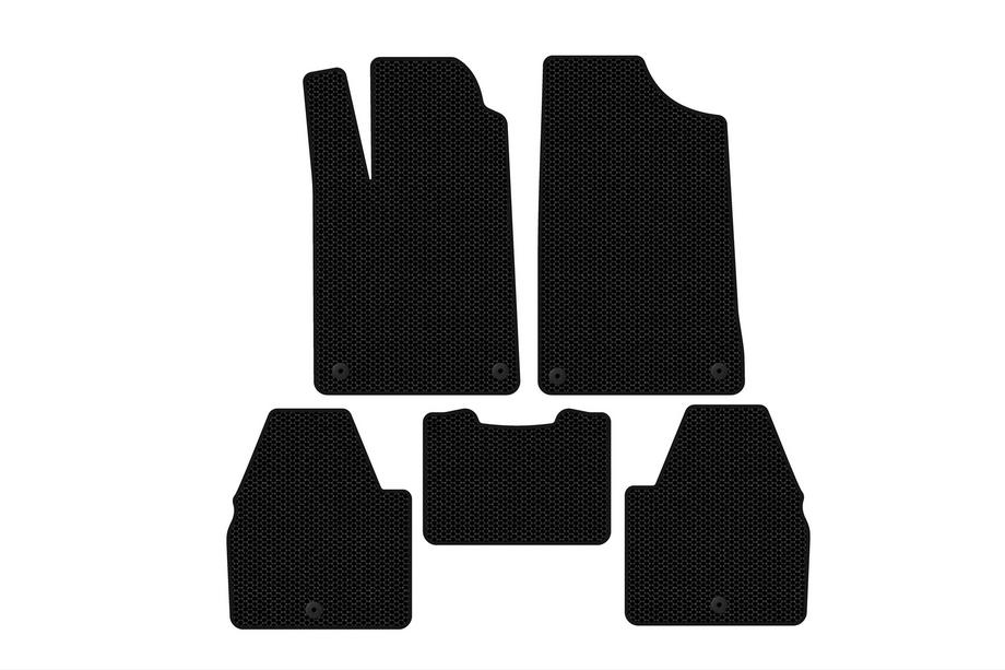 Peugeot 607 1999-2010 Gummimatten Carsuit (SD, schwarz) Image