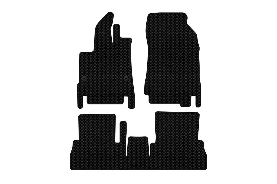 Peugeot Partner/Rifter 2019- Gummimatten Carsuit (7-Sitzer/Langer Radstand, schwarz) Foto 1