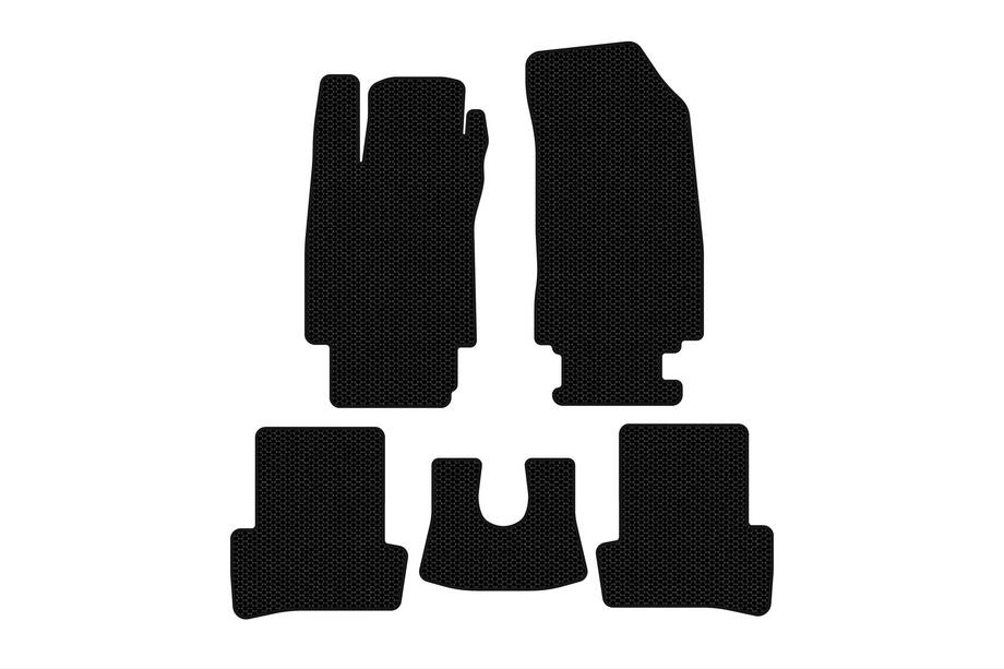 Renault Clio III 2005-2012 Gummimatten Carsuit (Schwarz) Image