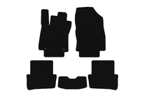 Renault Clio IV 2012-2019 Gummimatten Carsuit (2012-2016, HB, 5-turig, schwarz) Foto 1