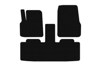 Renault Espace 2002-2014 Gummimatten Carsuit (2 Reihen, 7-Sitzer, schwarz) Foto 1