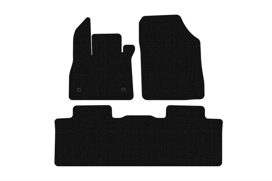 Renault Espace 2014- Gummimatten Carsuit (5-Sitzer, schwarz) Image