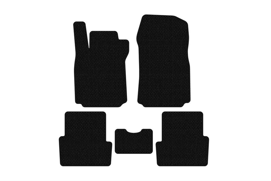 Renault Modus 2005-2012 Gummimatten Carsuit (Schwarz) Image