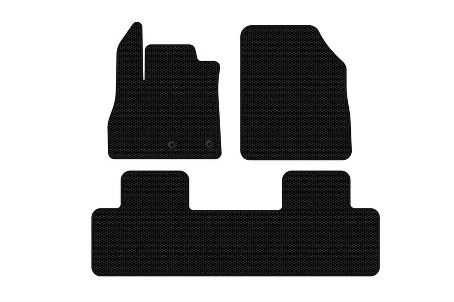 Renault Scenic/Grand 2016–2025 Gummimatten Carsuit (5-Sitzer, schwarz) Image
