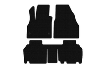 Renault Kangoo 2008–2020 Gummimatten Carsuit (2 Reihen, 5-türig/7-sitzig, schwarz) Foto 1