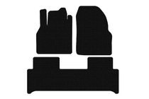 Renault Scenic/Grand 2003-2009 Gummimatten Carsuit (Schwarz) Foto 1