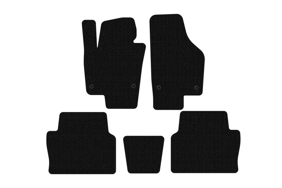 Seat Alhambra 2010- Gummimatten Carsuit (2 Reihen, schwarz) Image