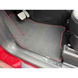Gummimatten Carsuit (2020-2024, schwarz) Tesla Model Y 2020- Foto 1
