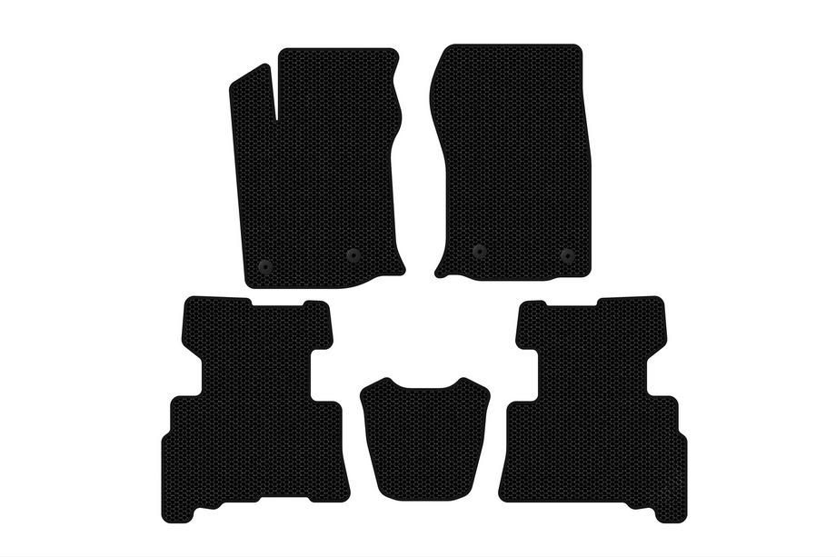 Toyota 4Runner 2009-2024 Gummimatten Carsuit (2 Reihen, 2014-2024, 7-Sitzer, schwarz) Foto 1