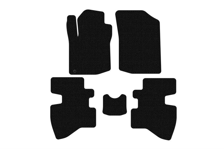 Toyota Aygo 2007-2014 Gummimatten Carsuit (2007-2009, HB, 3-Türer, schwarz) Image