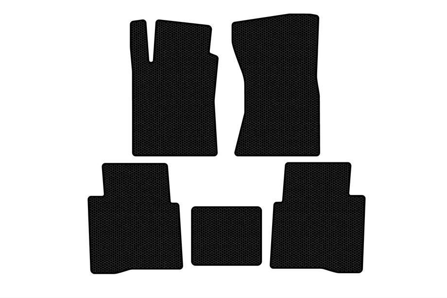 Toyota Fortuner 2006-2015 Gummimatten Carsuit (Schwarz) Image