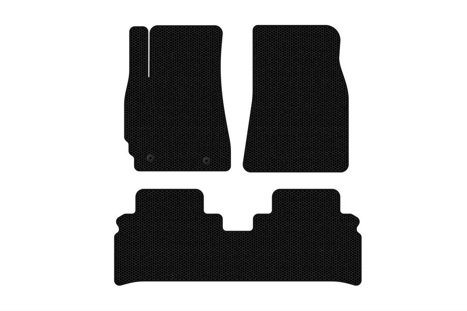Toyota Highlander 2000-2008 Gummimatten Carsuit (Schwarz) Image