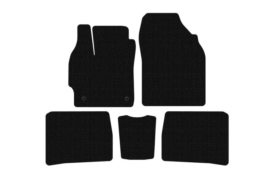 Toyota Prius 2009-2015 Gummimatten Carsuit (LB, schwarz) Image