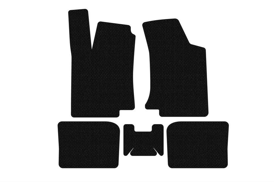Volkswagen Golf 3 1991-2001 Gummimatten Carsuit (HB, 3-türig, schwarz) Image