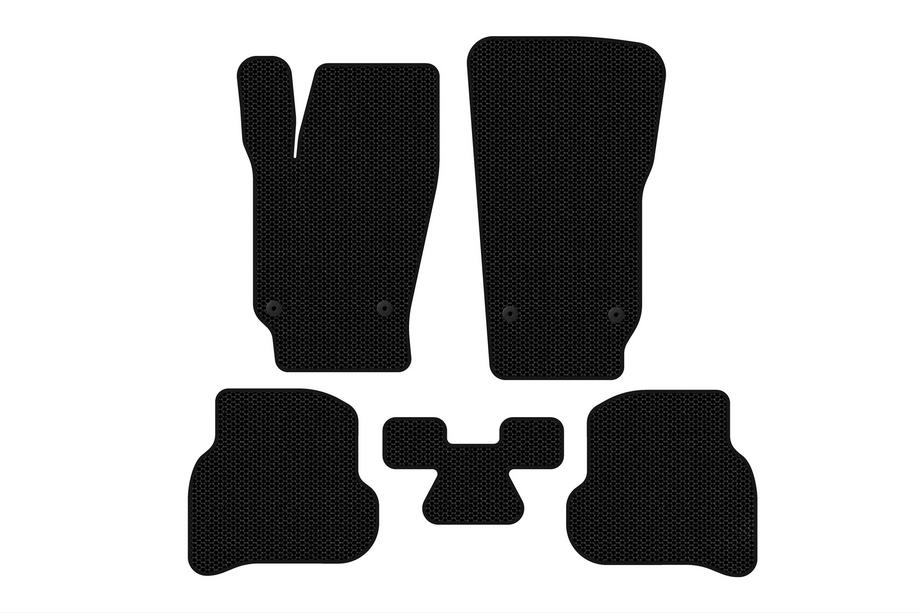 Volkswagen Polo 2010-2017 Gummimatten Carsuit (HB, 3/5-türig, schwarz) Image