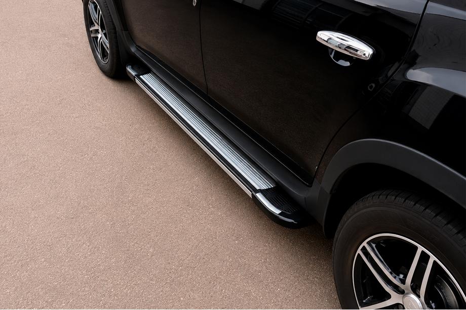 Renault Duster 2008–2017 Trittbretter Rainbow (2 Stk., Aluminium) Image