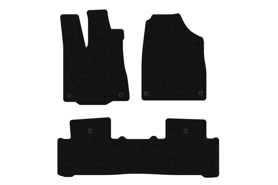 Acura MDX 2013-2020 Gummimatten Carsuit (2 Reihen, schwarz) Image