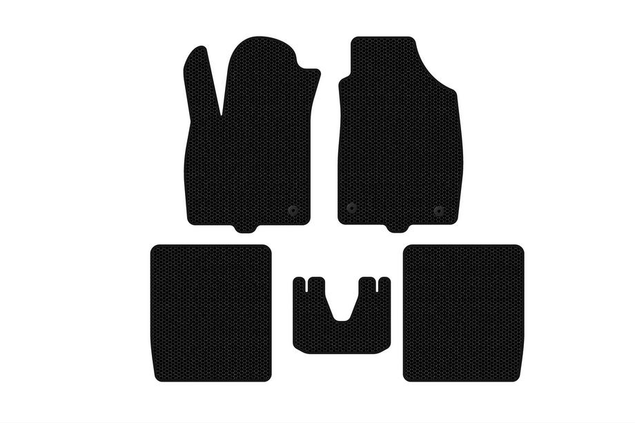 Fiat Panda 2003-2011 Gummimatten Carsuit (Schwarz) Image