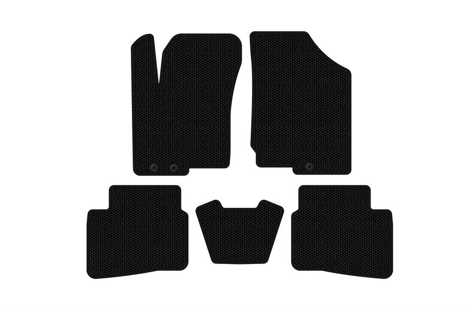 Kia Forte 2008–2024 Gummimatten Carsuit (2008-2012, schwarz) Image