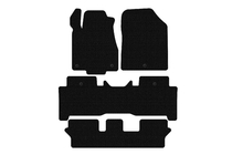 Acura MDX 2007-2013 Gummimatten Carsuit (3 Reihen, schwarz) Foto 1