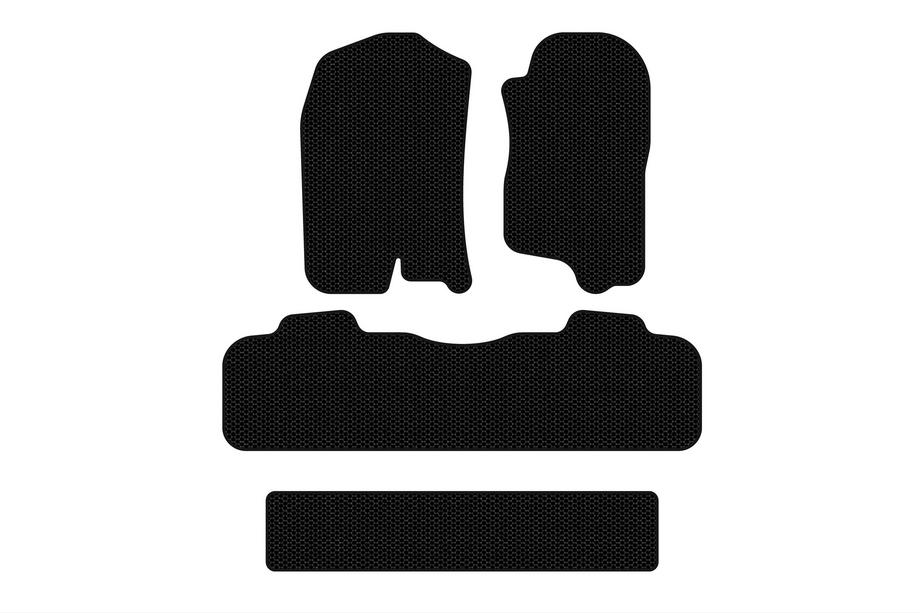 Chevrolet Tahoe 2007-2014 Gummimatten Carsuit (3 Reihen, 2007-2014, schwarz) Image