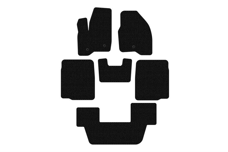 Ford Explorer 2011-2019 Gummimatten Carsuit (3 Reihen, 2011-2015, schwarz) Image