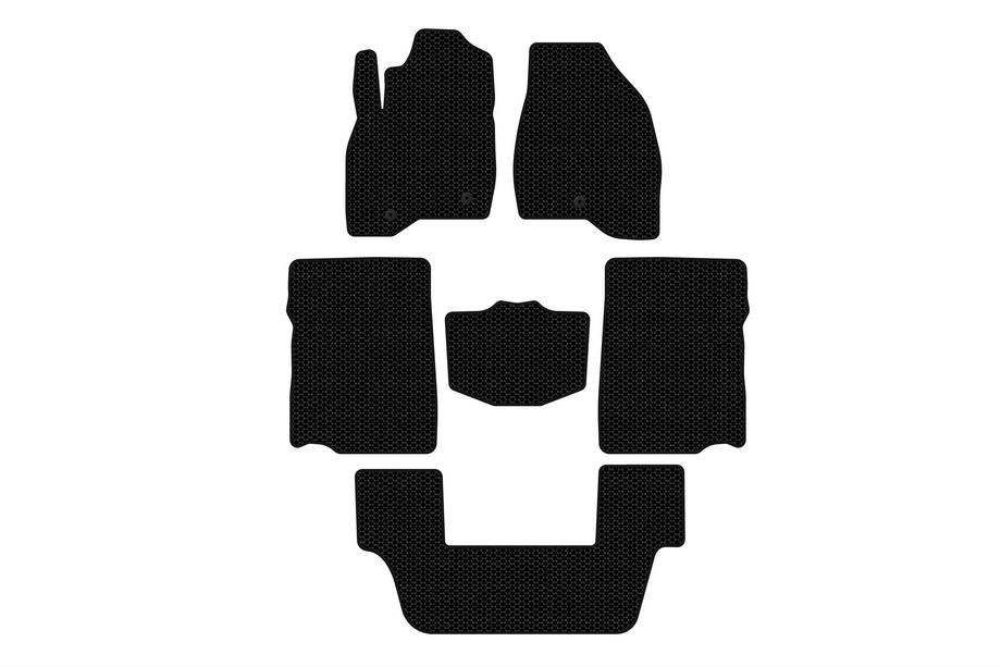 Ford Explorer 2011-2019 Gummimatten Carsuit (2017-2019, 3. Reihe, 7-Sitzer, schwarz) Image