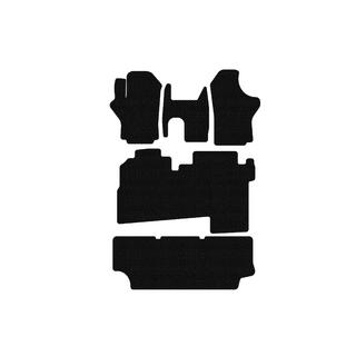 Gummimatten Carsuit (2004-2007, 3 Reihen, 8-Sitzer, schwarz) Hyundai H200, H1, Starex 1998-2007 Foto 1