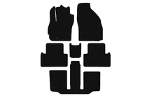 Mazda 5 2005-2009 Gummimatten Carsuit (3 Reihen, 7-Sitzer, schwarz) Foto 1